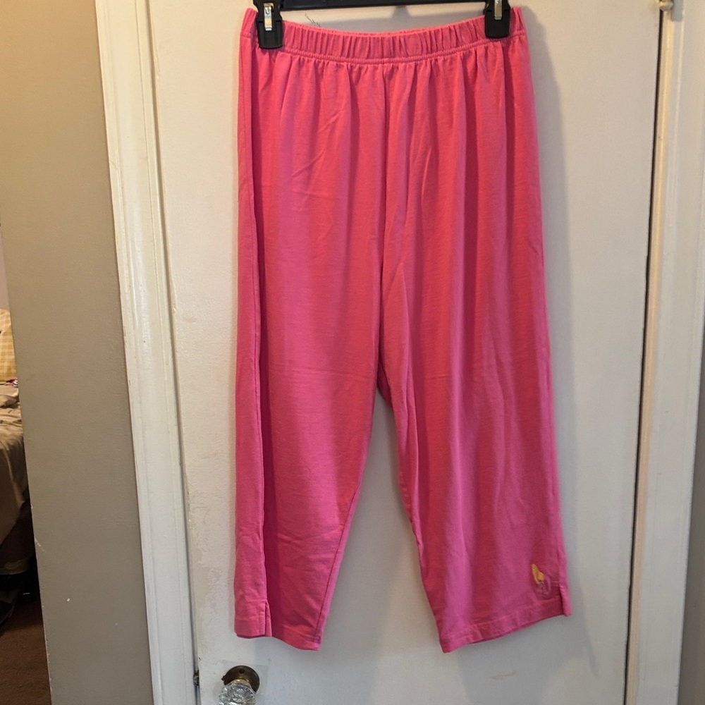The Quacker Factory Medium Capri Pants Cotton 26-096-1